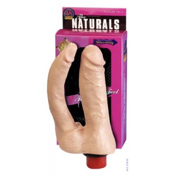 Вибратор Natural Double Penetrator, 18 см